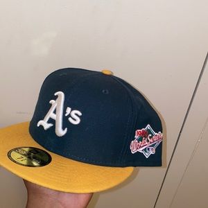 A’s World Series Fitted Cap